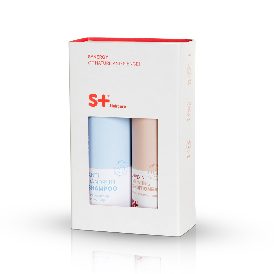 S+ HAIRCARE Anti Dandruff Shampoo & Leave-In Conditioner Set
