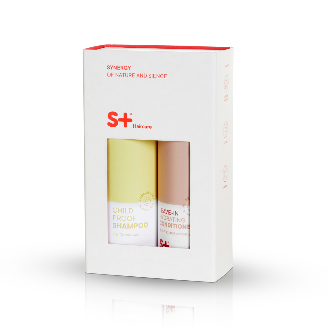 S+ HAIRCARE Child Proof Shampoo & Leave-In Conditioner Set